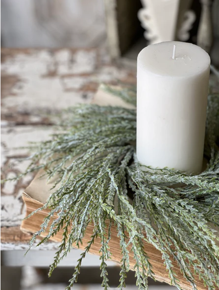 4" Ever After Sage Candle Ring