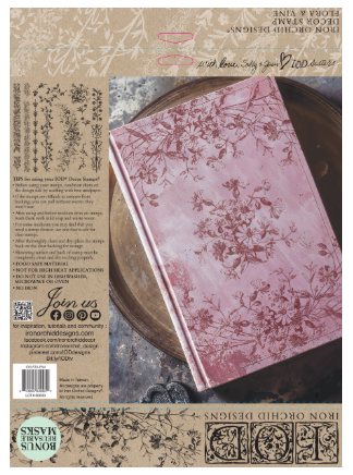 Flora & Vine 12x12 IOD Stamp™