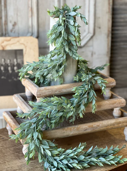 6' Rainwashed Garland