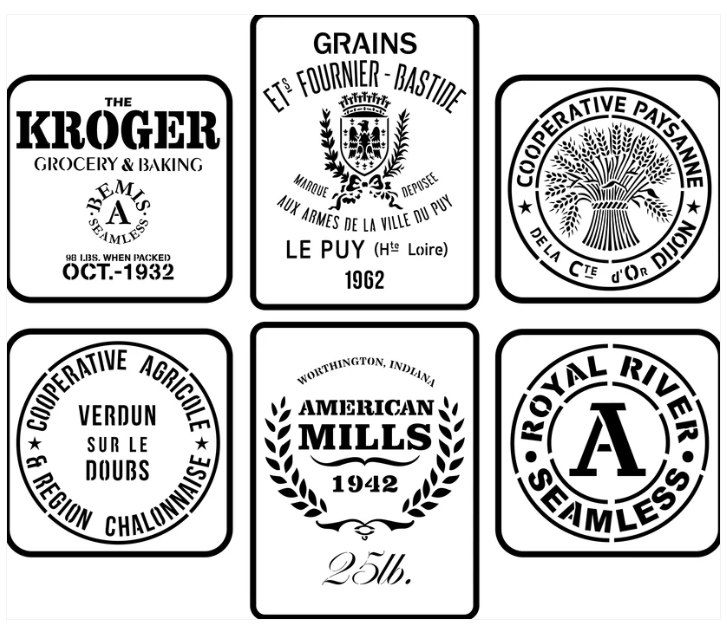 Grain Sack Minis | JRV Stencils