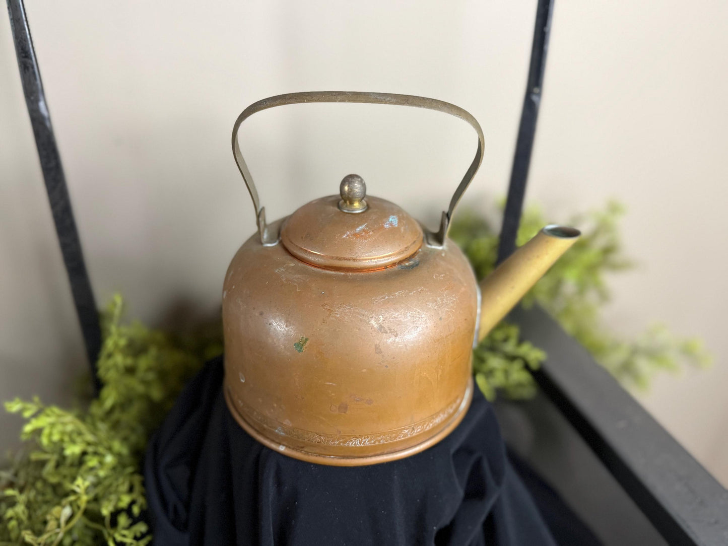 Vintage copper Teapot