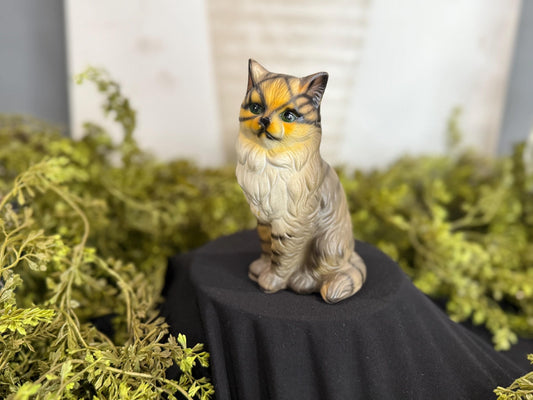 Vintage ceramic cat figurine