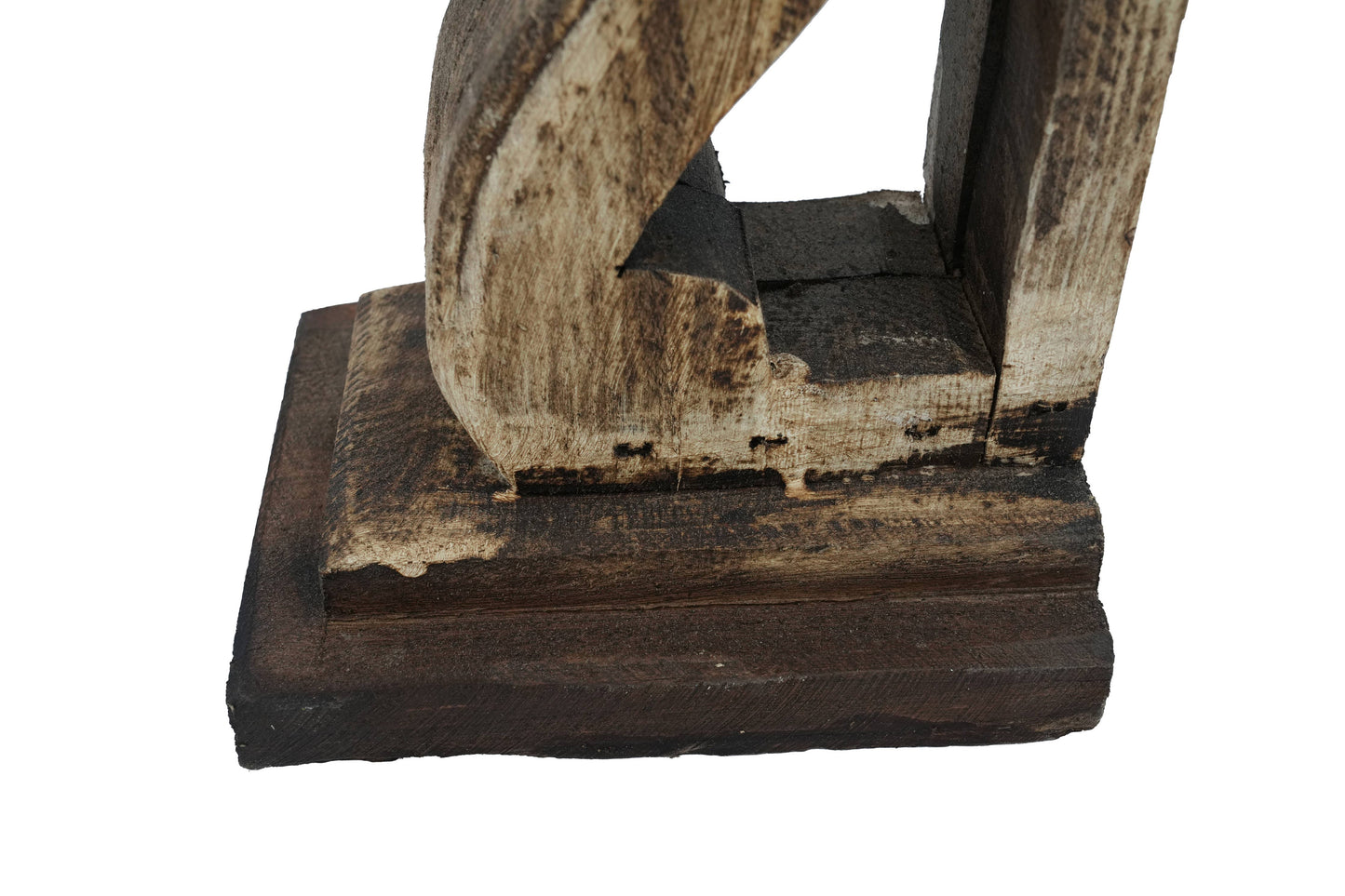 Joliet Farmhouse Rustic Corbel: Antiqued White