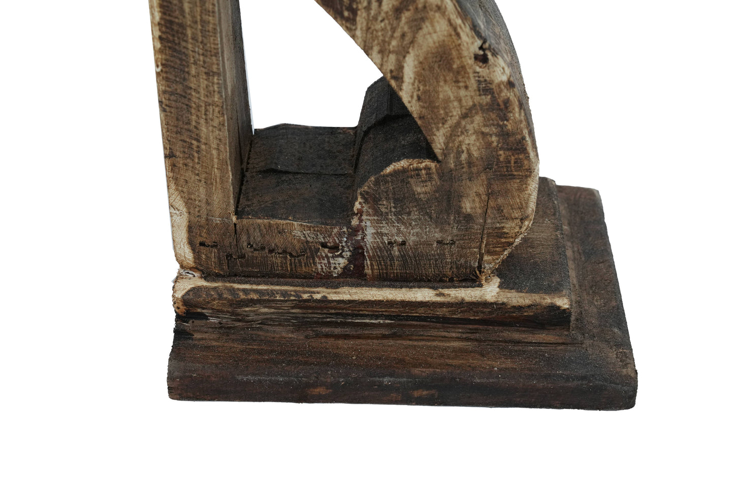 Joliet Farmhouse Rustic Corbel: Antiqued White