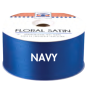 Indoor/Outdoor Water Resistant Floral Satin Ribbon