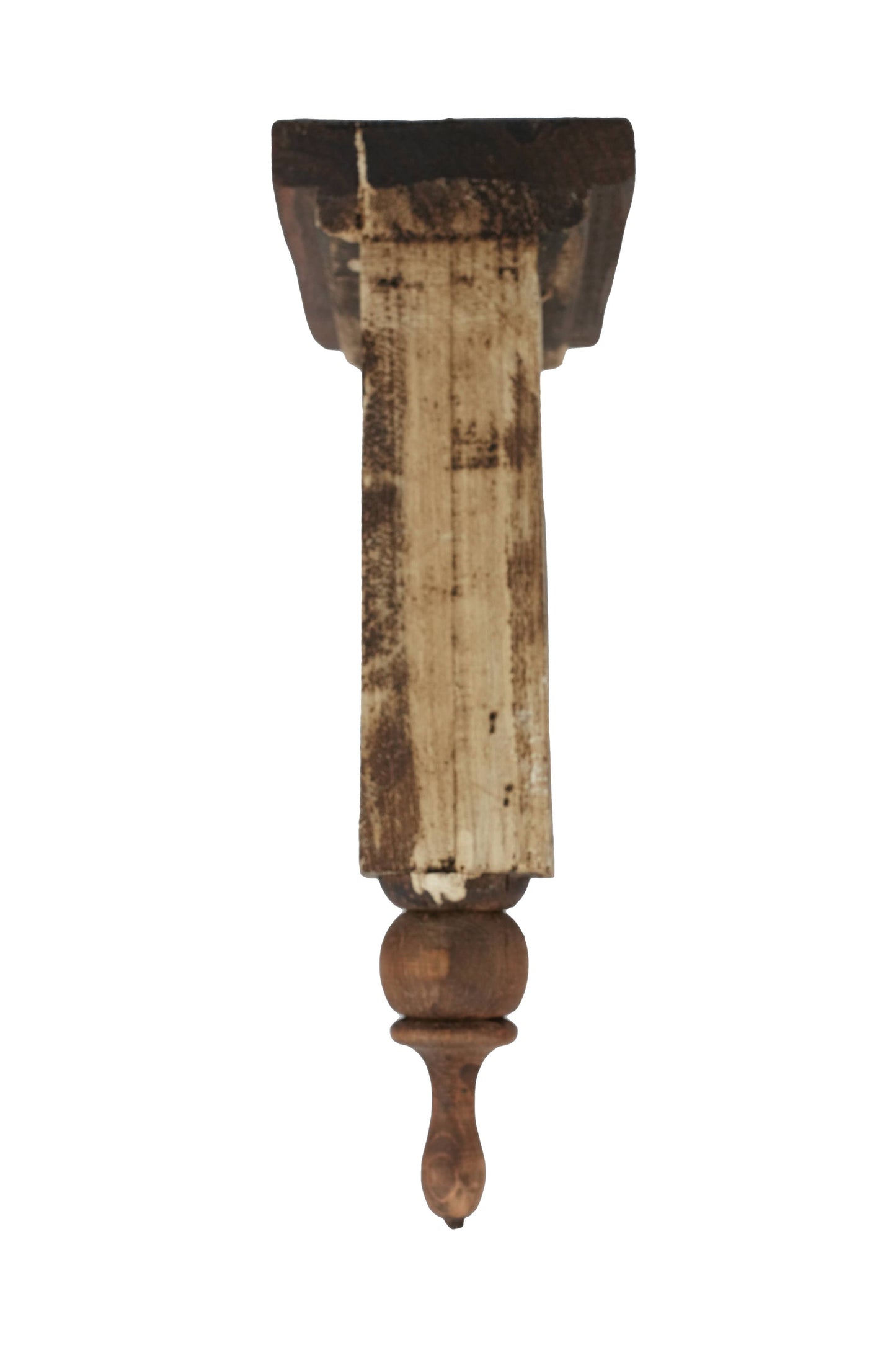 Joliet Farmhouse Rustic Corbel: Antiqued White