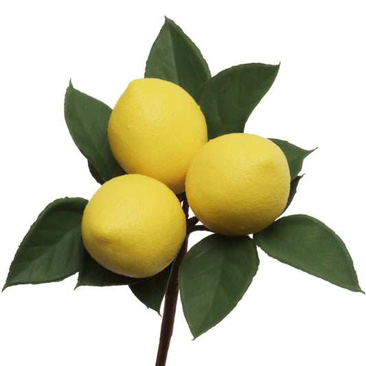 8" Lemon Pick Faux