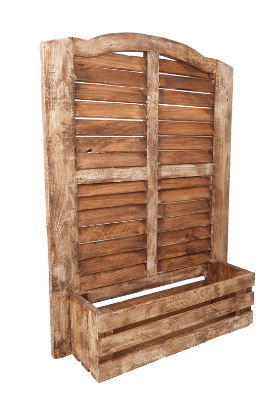 Islas Wall Planter - Antiqued White