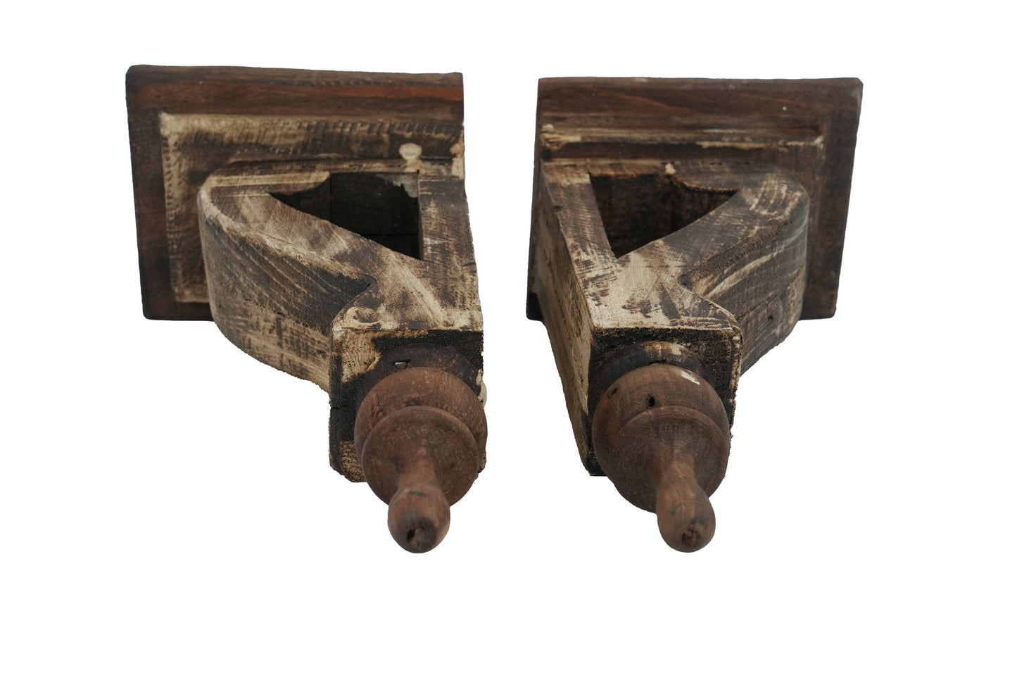 Joliet Farmhouse Rustic Corbel: Antiqued White