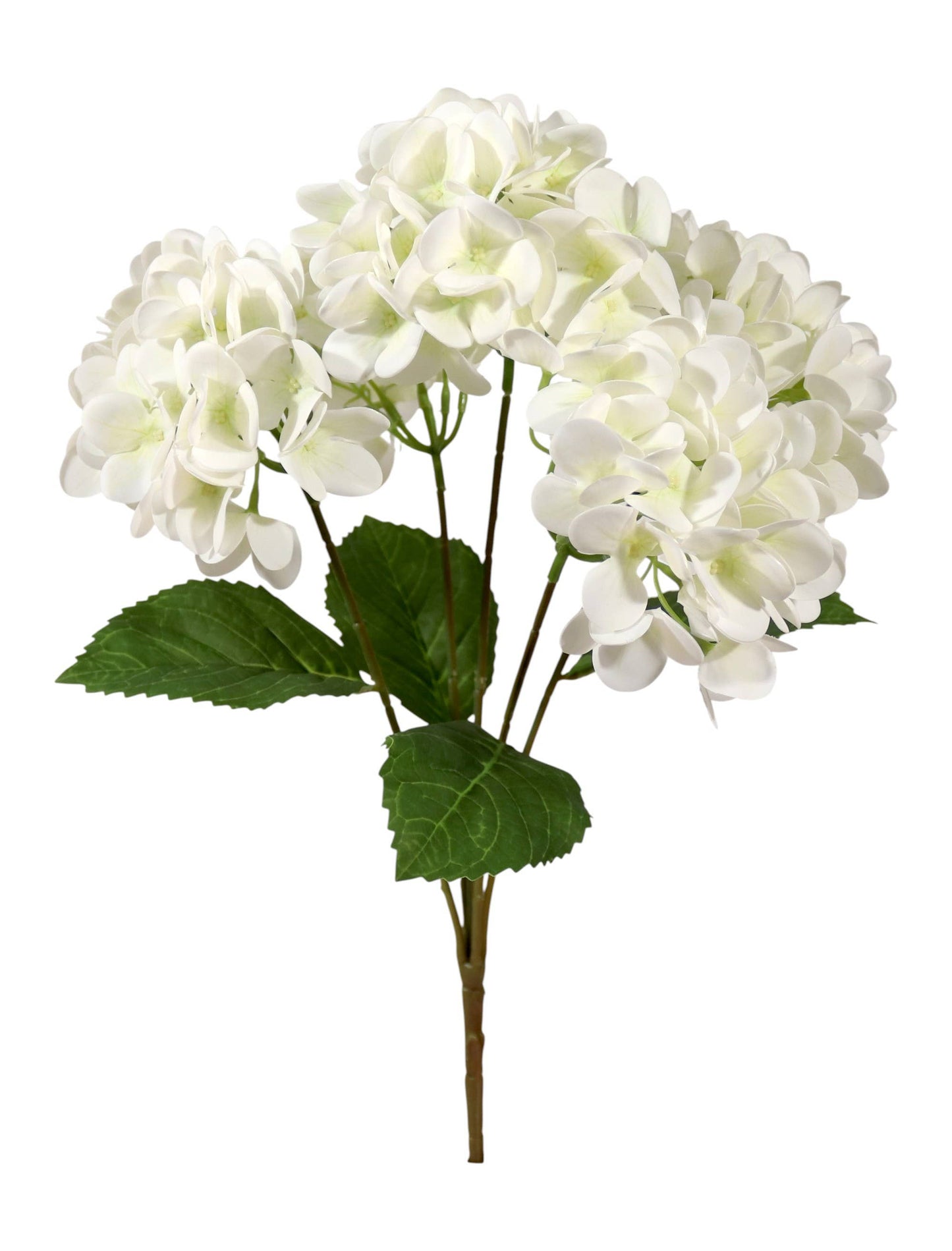 18" Real Touch HYDRANGEA BUSH 5 Heads