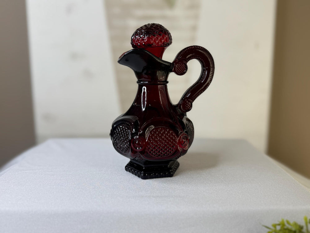 Avon Cape Cod 1876 Ruby Red Decanter