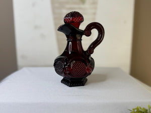 Avon Cape Cod 1876 Ruby Red Decanter