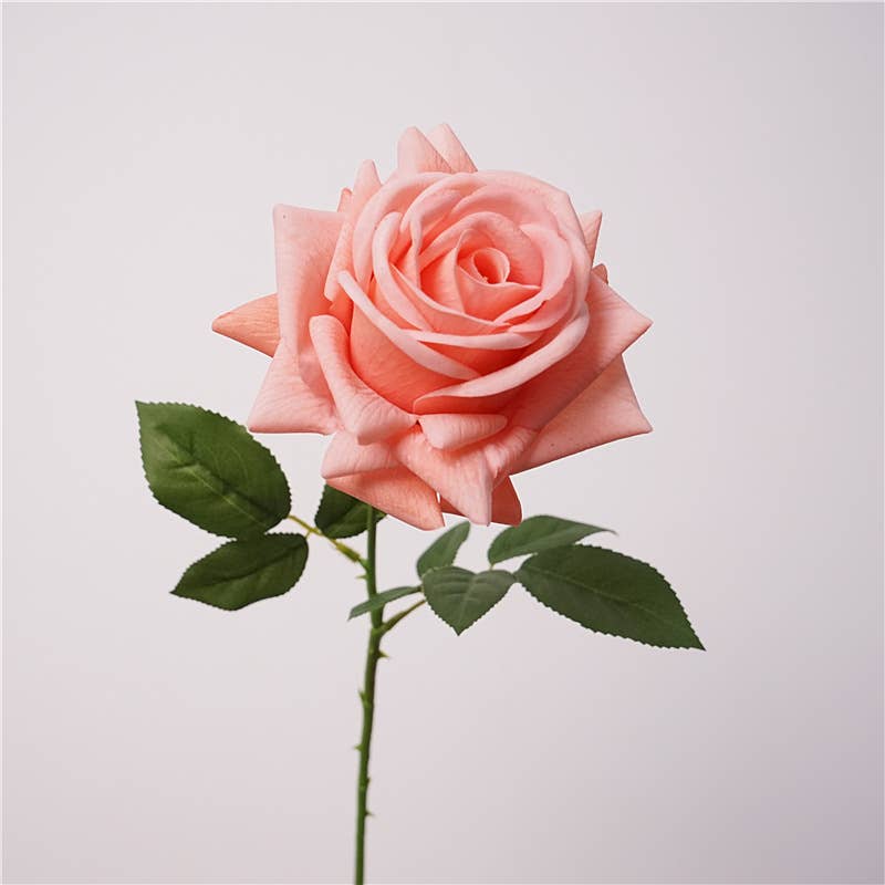 26" Premium Real Touch Rose–Full & Elegant Bloom