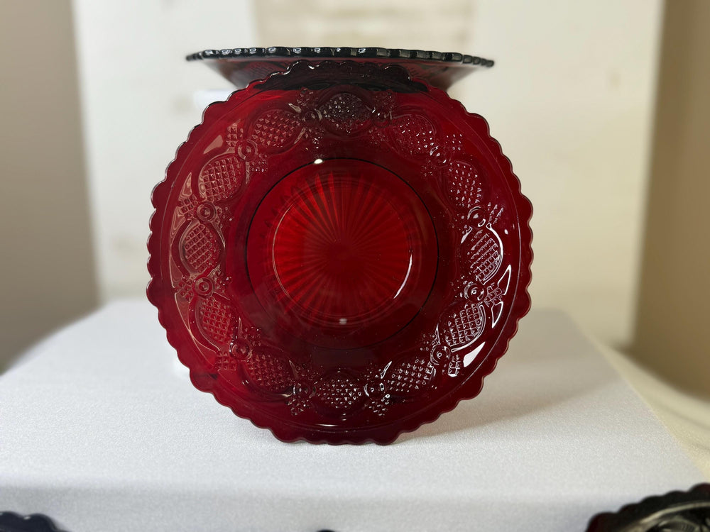 Avon Cape Cod 1876 Ruby Red 6” plate