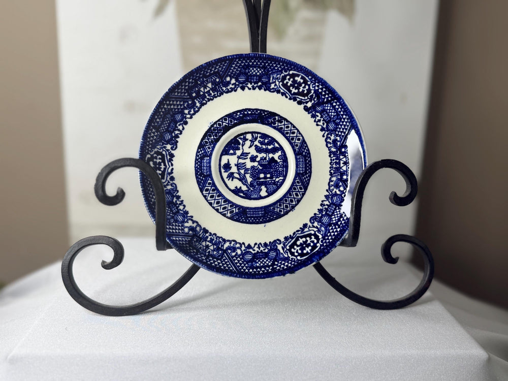 Blue Willow 6” saucer