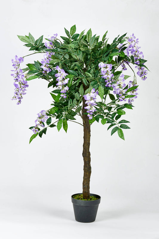 Artificial Potted Wisteria Tree