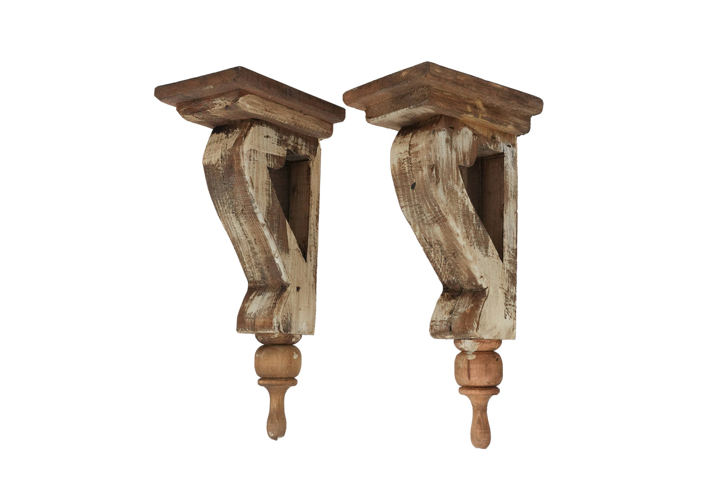 Romeo Farmhouse Rustic Corbel: Soft White