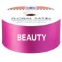 Indoor/Outdoor Water Resistant Floral Satin Ribbon
