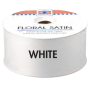 Indoor/Outdoor Water Resistant Floral Satin Ribbon