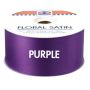 Indoor/Outdoor Water Resistant Floral Satin Ribbon