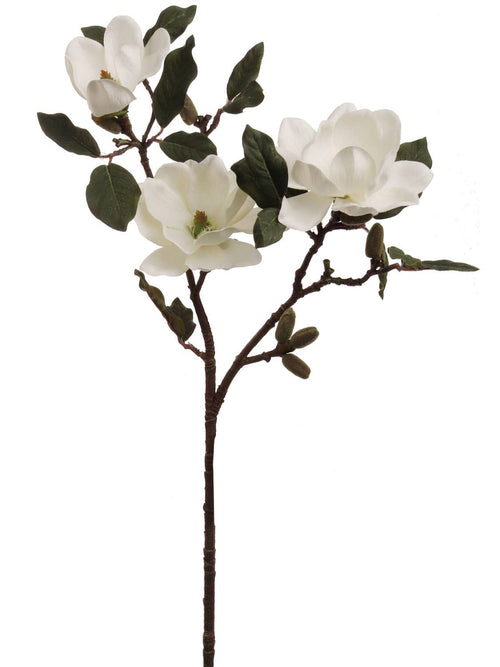 19" Magnolia W/ 3 Flowers