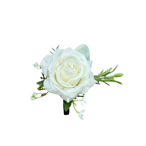 Lifelike Event Boutonniere-Real touch-Pick rose color
