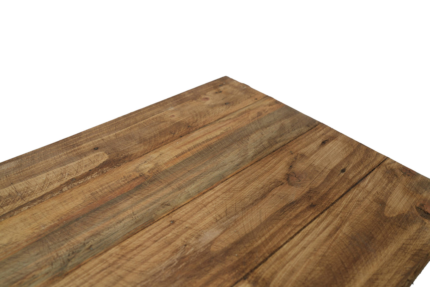 Tobin Farmhouse Display Table: Antiqued White