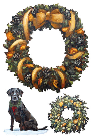 A Cotswold Christmas IOD Transfer 8x12 Pad™