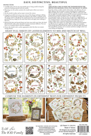 The Bramblewood Diaries IOD Transfer 8x12 Pad™
