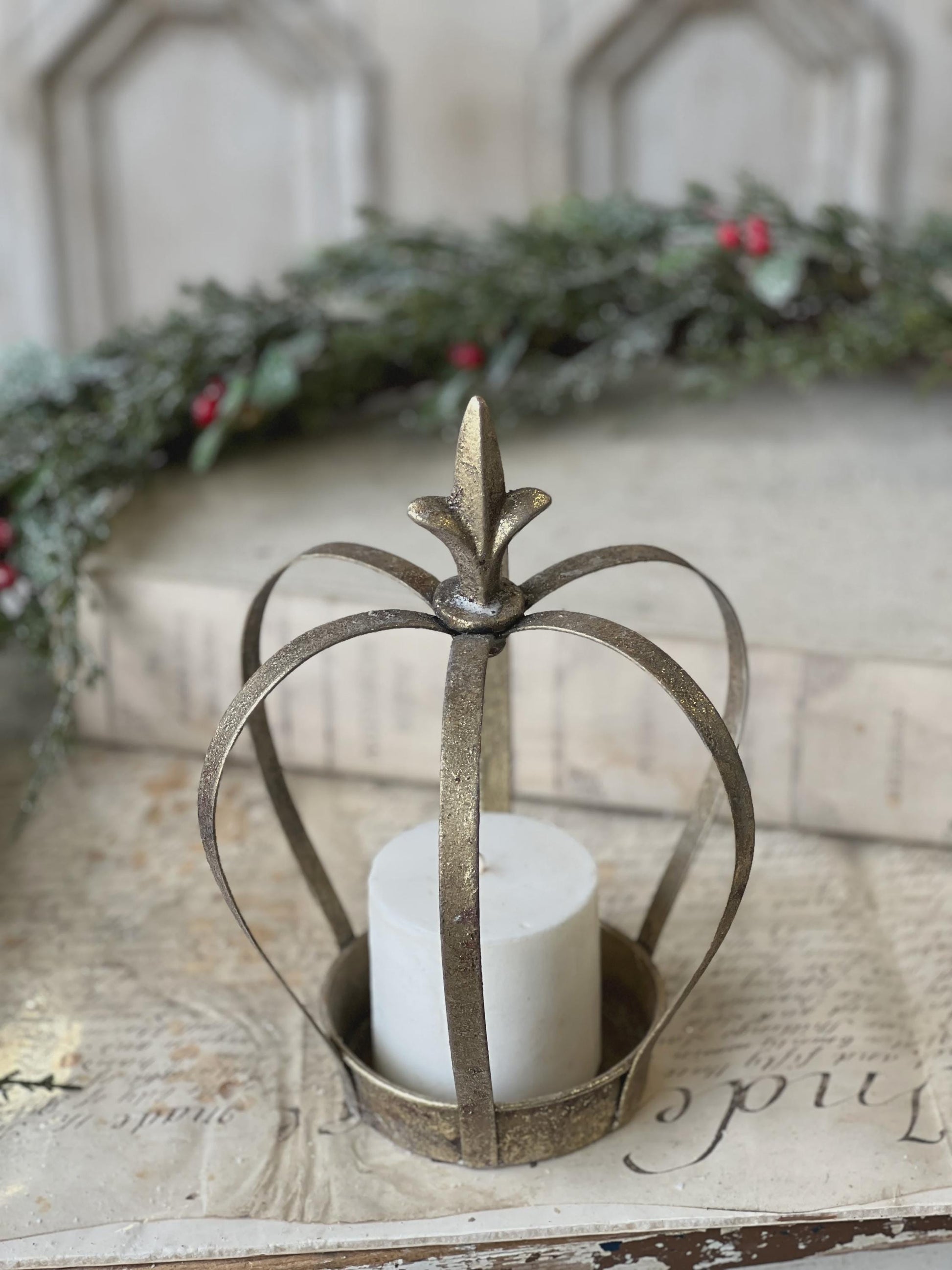 Diadem Candle Holder | 9" |