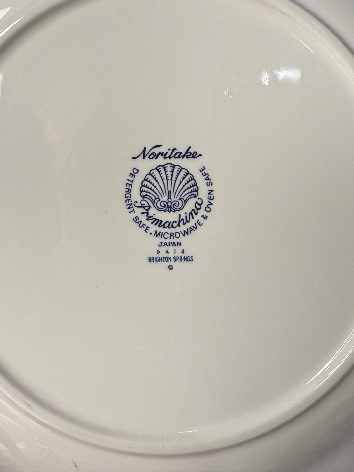 Discontinued Noritake Primachina Brighton Springs plates