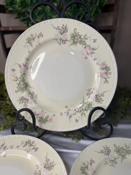 Homer Laughlin eggshell 10 inch dinner plates