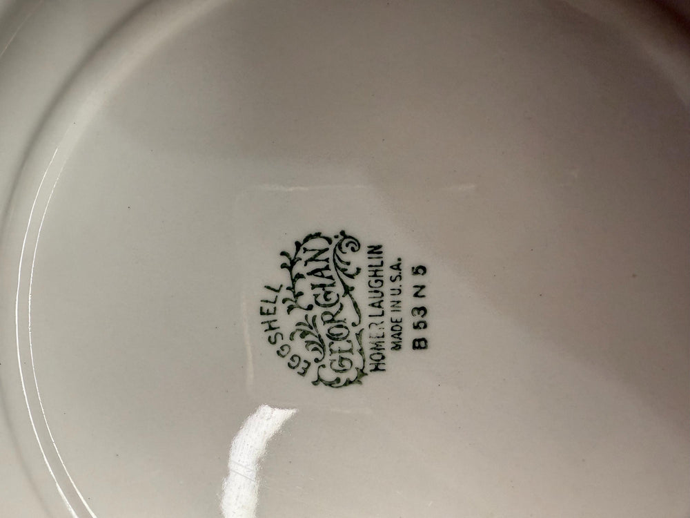 Homer Laughlin eggshell 10 inch dinner plates
