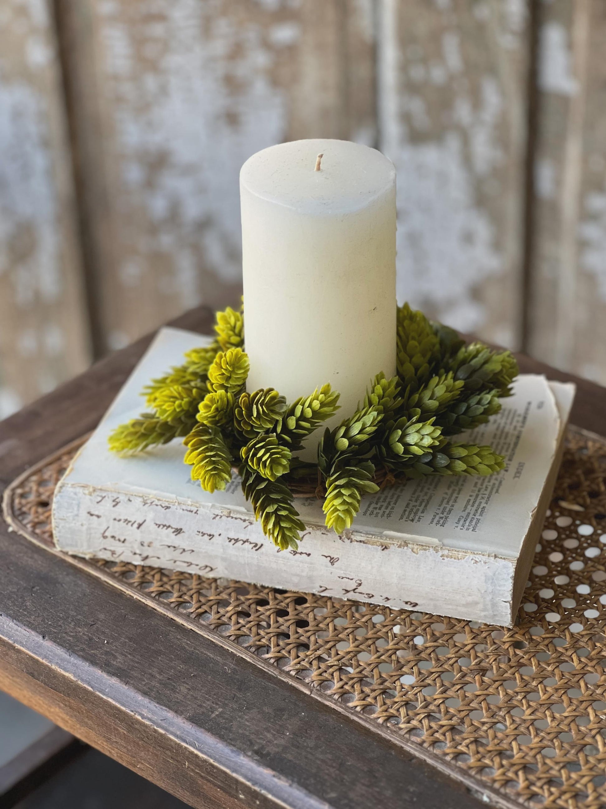 Hops Candle Ring | 8"