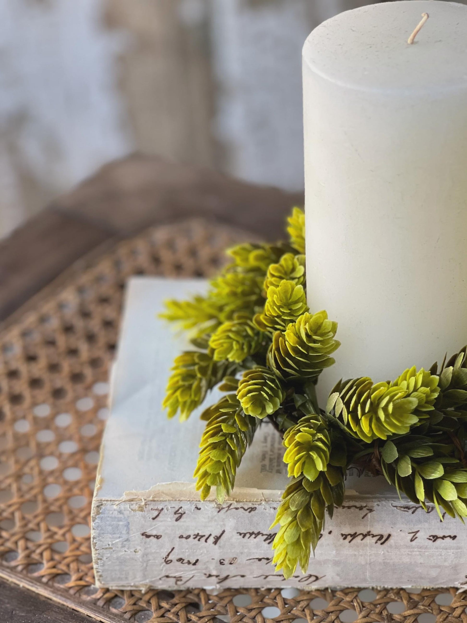 Hops Candle Ring | 8"