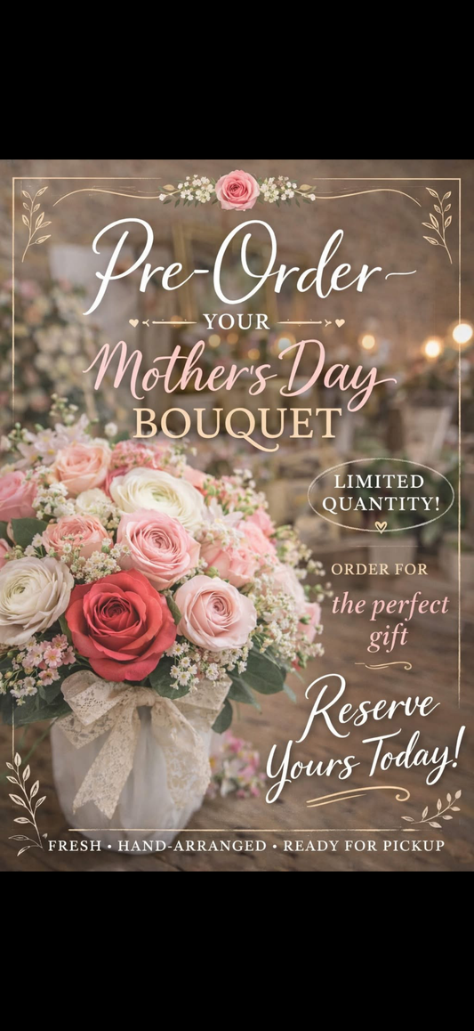 Mothers Day Rose Bouquet - PreOrder