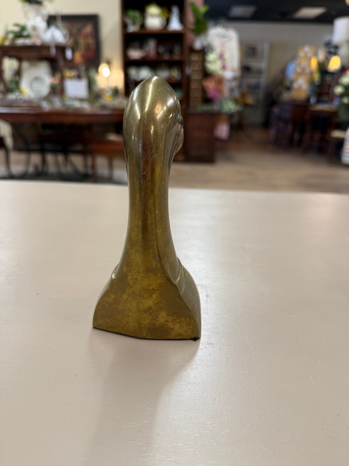 Mallard Brass Bookend