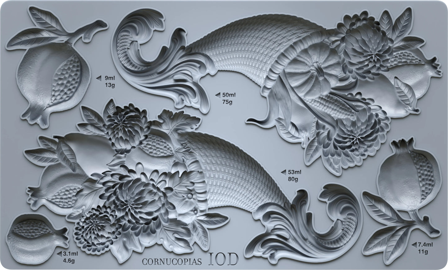 Cornucopias 6x10 IOD Mould™