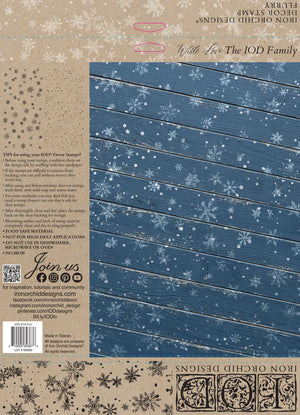 Flurry 12x12 IOD Stamp™