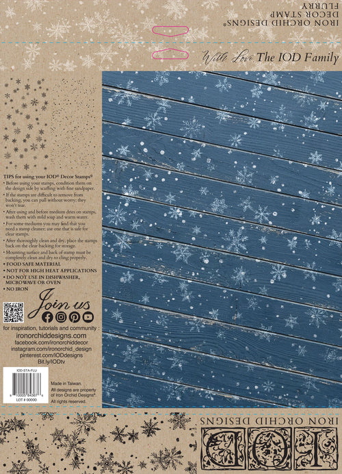 Flurry 12x12 IOD Stamp™