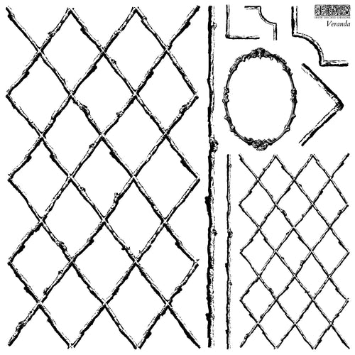 Veranda 12x12 IOD Stamp™