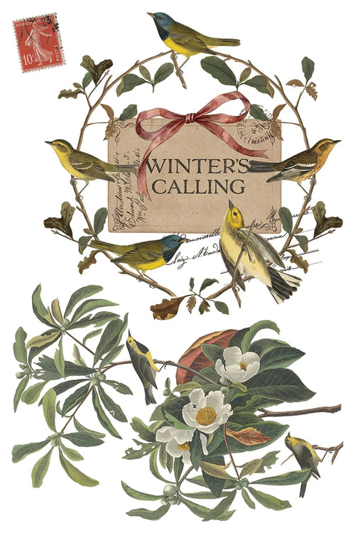 Winter's Calling IOD Transfer 8x12 Pad™