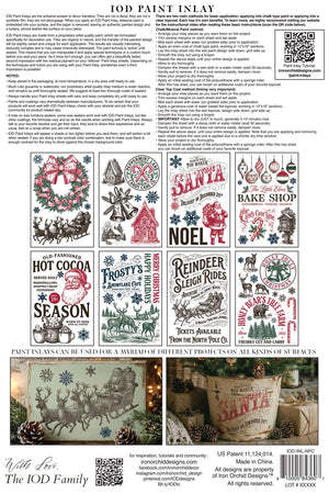 The North Pole Co IOD Paint Inlay 8x12 Pad™