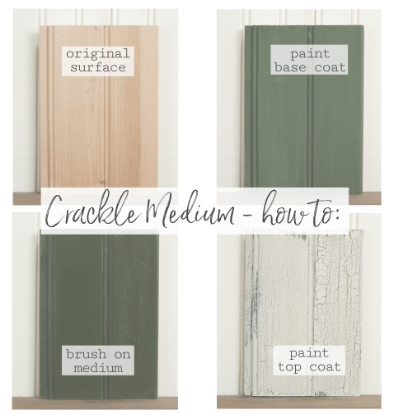Sweet Pickins Antique Crackle