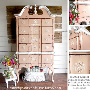 Sweet Pickins Milk Paint - Tickled Pink