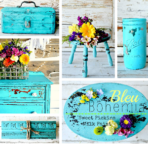 Sweet Pickins Milk Paint - Bleu Bohemia