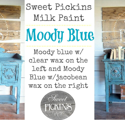 Sweet Pickins Milk Paint - Moody Blue