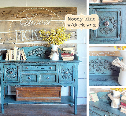 Sweet Pickins Milk Paint - Moody Blue