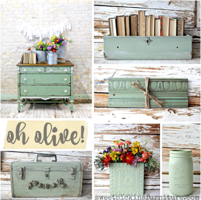 Sweet Pickins Milk Paint - Oh Olive!