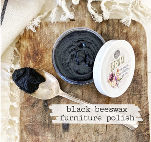 Beeswax Furniture Polish – Black